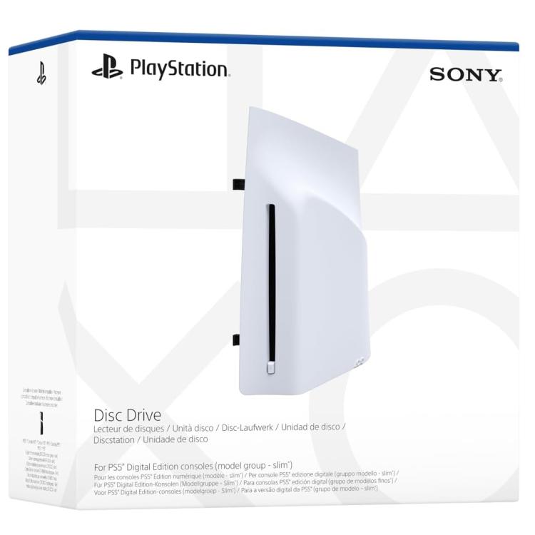 Sony Disc Driver Ps5 Uhd Blu-Ray Lettore Dvd Esterno Per Playstation 5 Slim