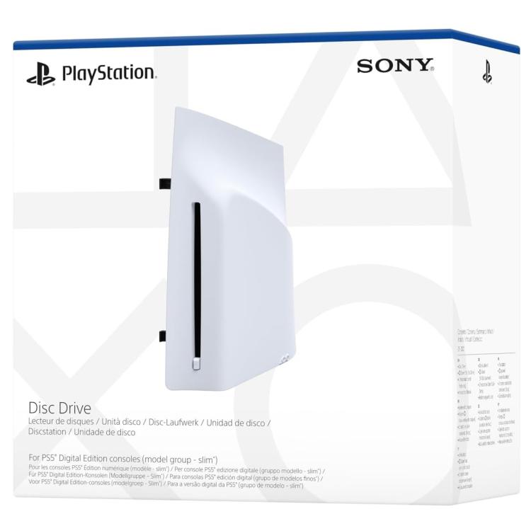Sony Disc Driver Ps5 Uhd Blu-Ray Lettore Dvd Esterno Per Playstation 5 Slim