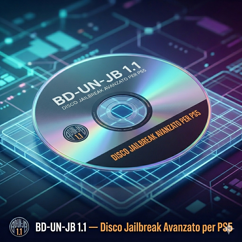 BD-UN-JB 1.1 — Disco Jailbreak Avanzato per PS5