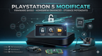 PS5 Fat Blu-ray Edition modificata con Homebrew Enabler + Debug Settings + Update Blocker