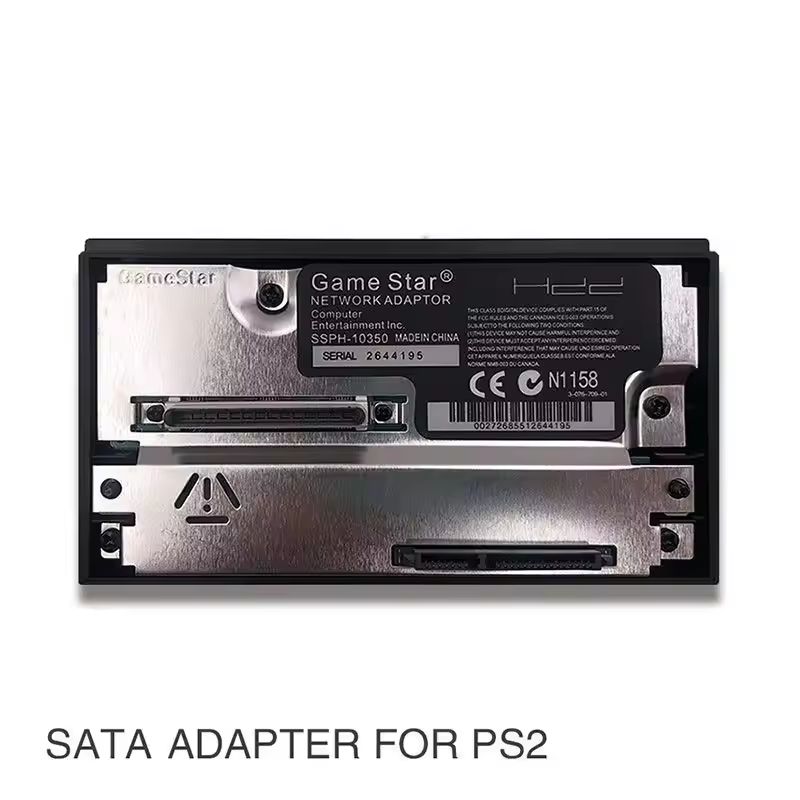 Network Adapter SATA per PS2 Fat – Adattatore Hard Disk HDD/SSD 2.5" e 3.5" fino a 2TB