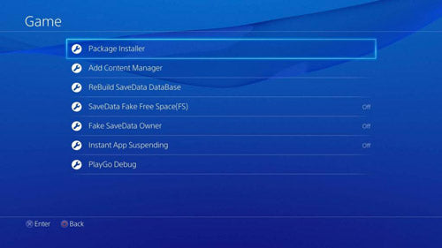 Modifica PS4 - Homebrew Enabler + Debug Settings + Update Blocker