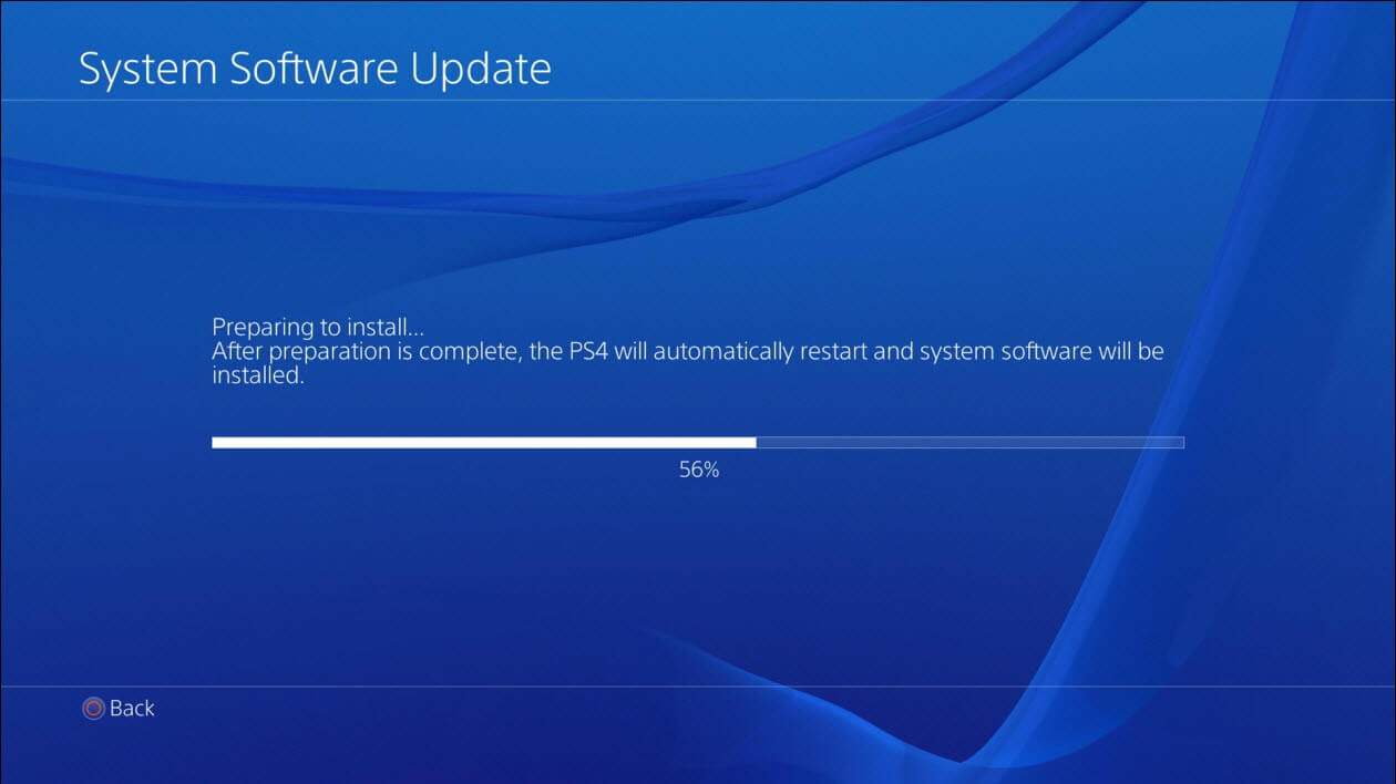 Ripristino Firmware PS4 con aggiornamento andato male o non riuscito