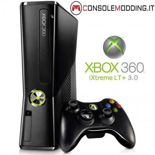 Xbox 360 Slim modificata con Flash del lettore - LT3.0/LTU2