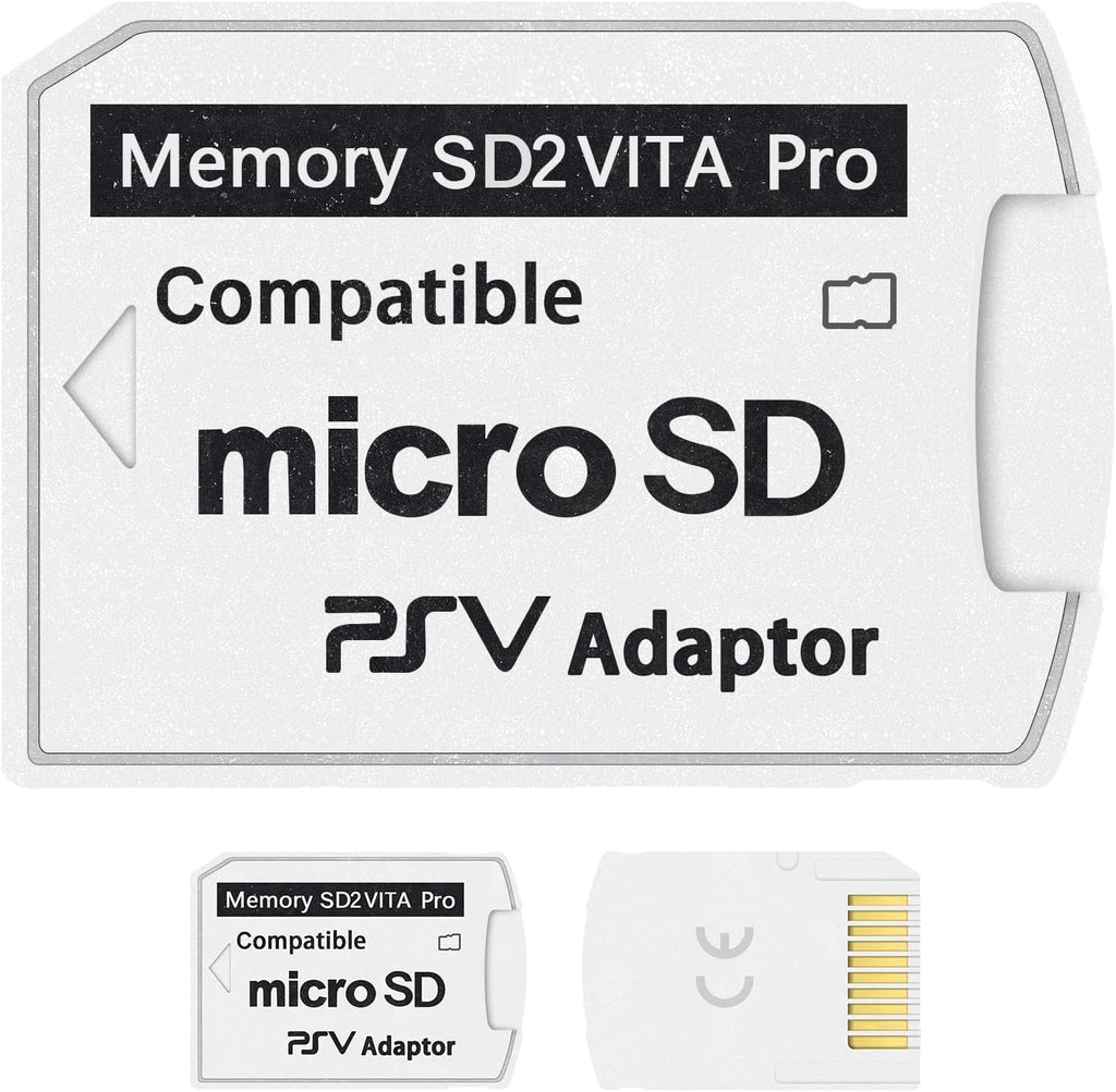 Adattatore SD2VITA v5.0 per PS Vita 1000/2000 e PSTV - vista frontale