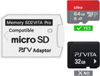 Adattatore SD2VITA inserito nello slot della cartuccia di gioco PS Vita